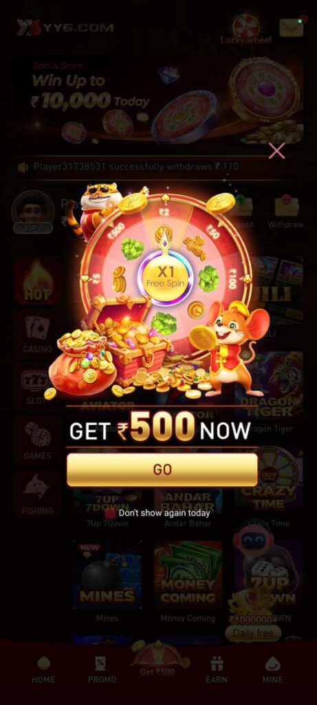 YY6 Game Bonus
